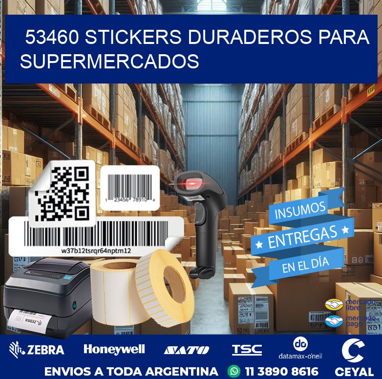 53460 STICKERS DURADEROS PARA SUPERMERCADOS