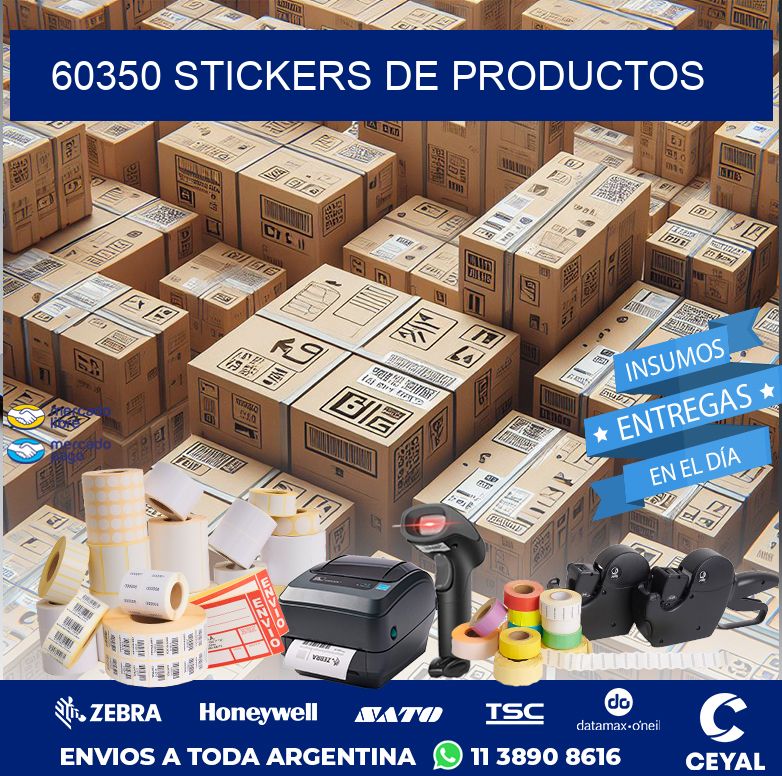 60350 STICKERS DE PRODUCTOS
