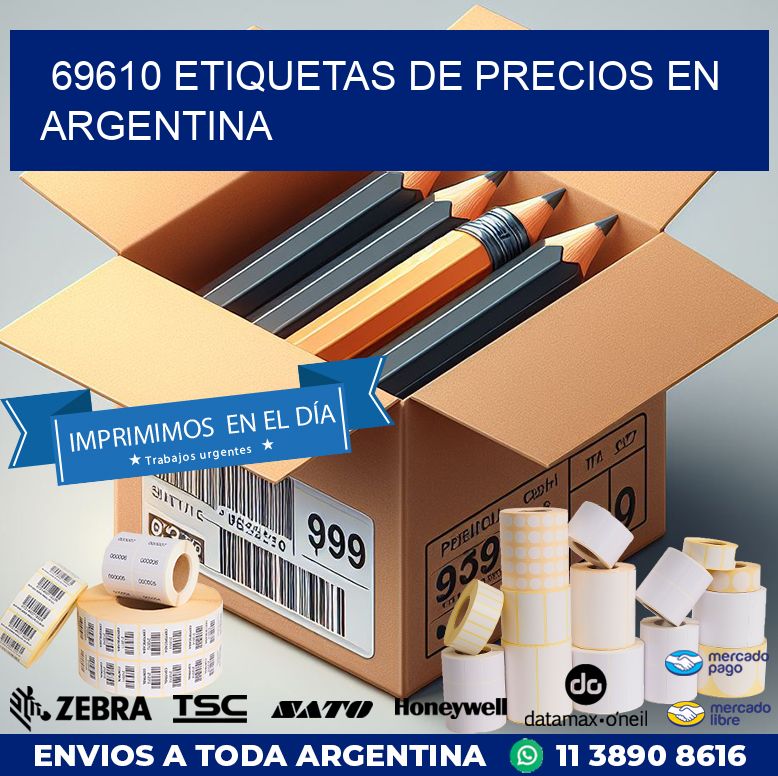 69610 ETIQUETAS DE PRECIOS EN ARGENTINA