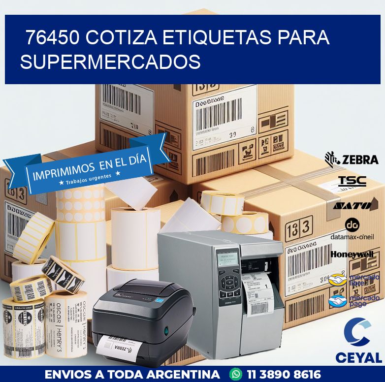 76450 COTIZA ETIQUETAS PARA SUPERMERCADOS