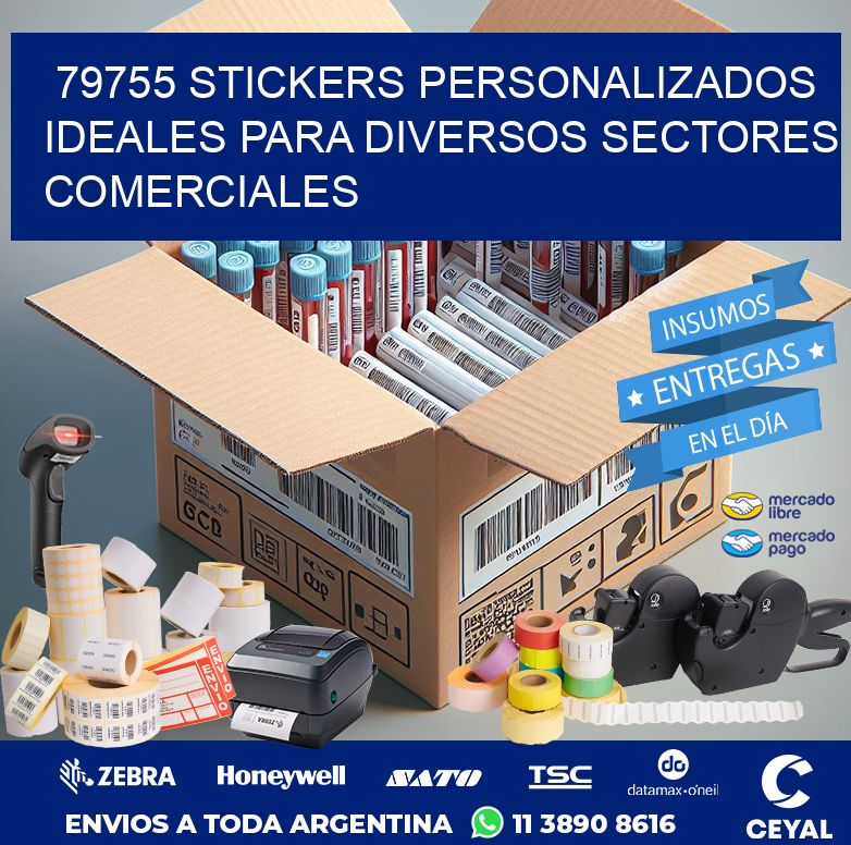 79755 STICKERS PERSONALIZADOS IDEALES PARA DIVERSOS SECTORES COMERCIALES