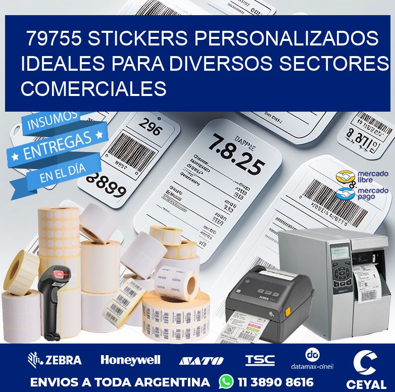 79755 STICKERS PERSONALIZADOS IDEALES PARA DIVERSOS SECTORES COMERCIALES