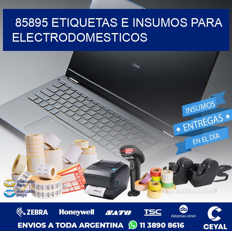 85895 ETIQUETAS E INSUMOS PARA ELECTRODOMESTICOS