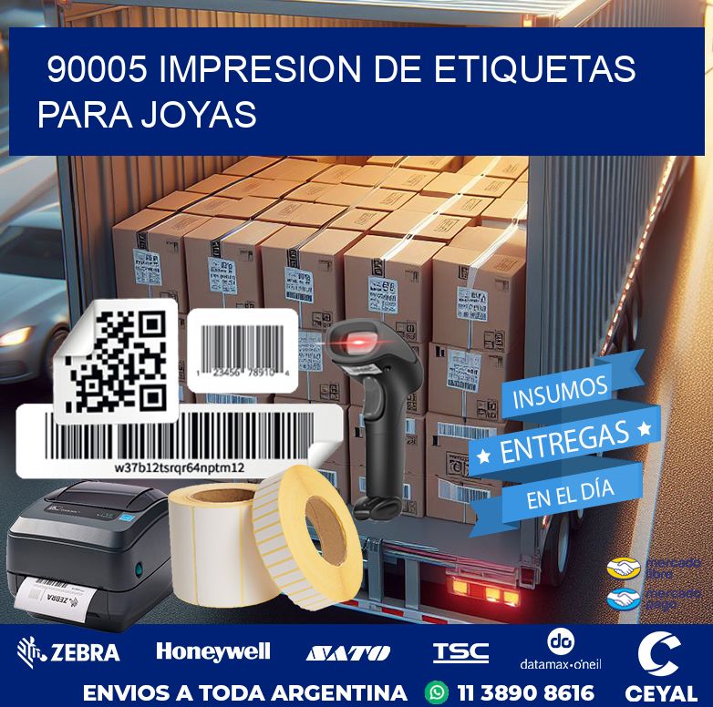90005 IMPRESION DE ETIQUETAS PARA JOYAS