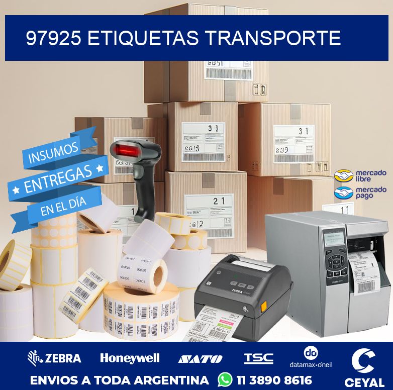 97925 ETIQUETAS TRANSPORTE