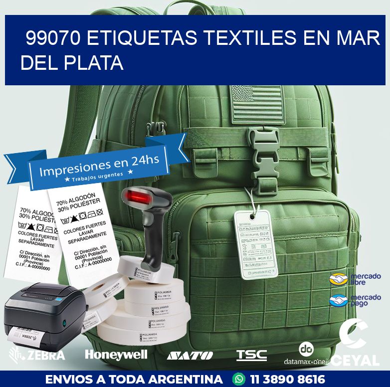 99070 ETIQUETAS TEXTILES EN MAR DEL PLATA