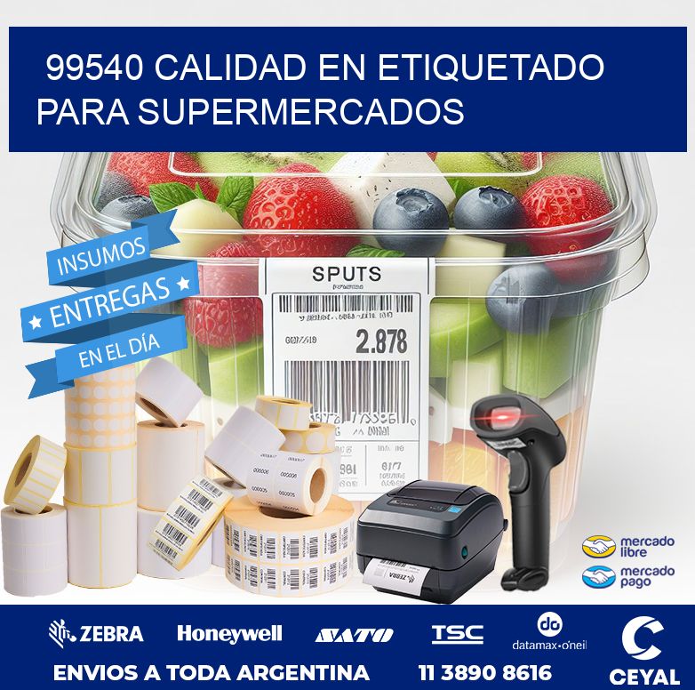 99540 CALIDAD EN ETIQUETADO PARA SUPERMERCADOS