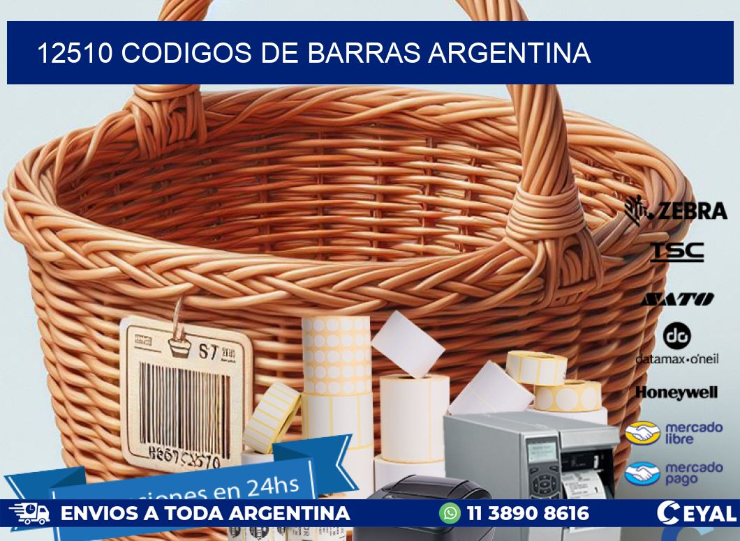 12510 CODIGOS DE BARRAS ARGENTINA