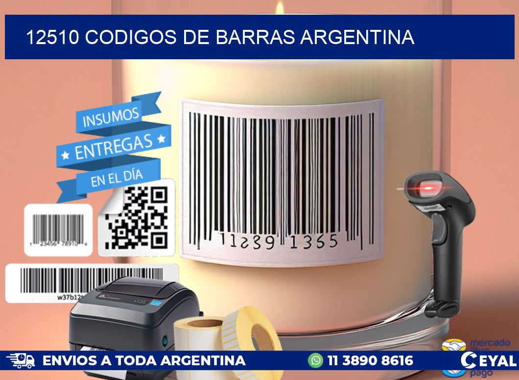 12510 CODIGOS DE BARRAS ARGENTINA