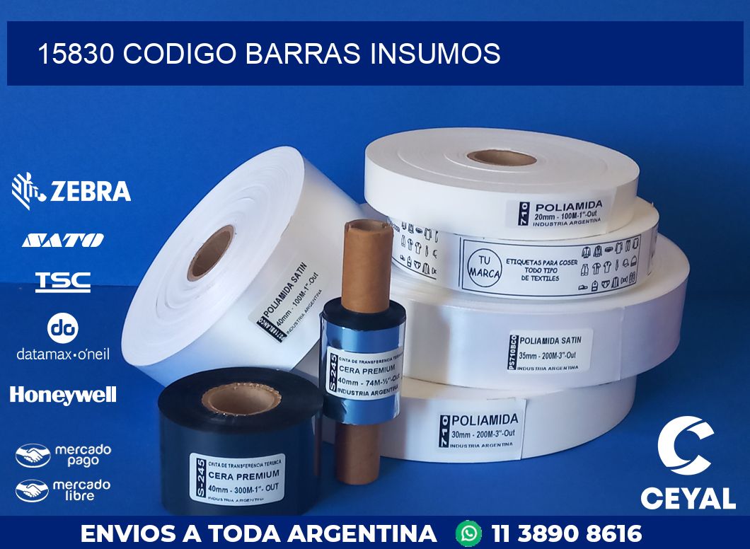 15830 CODIGO BARRAS INSUMOS