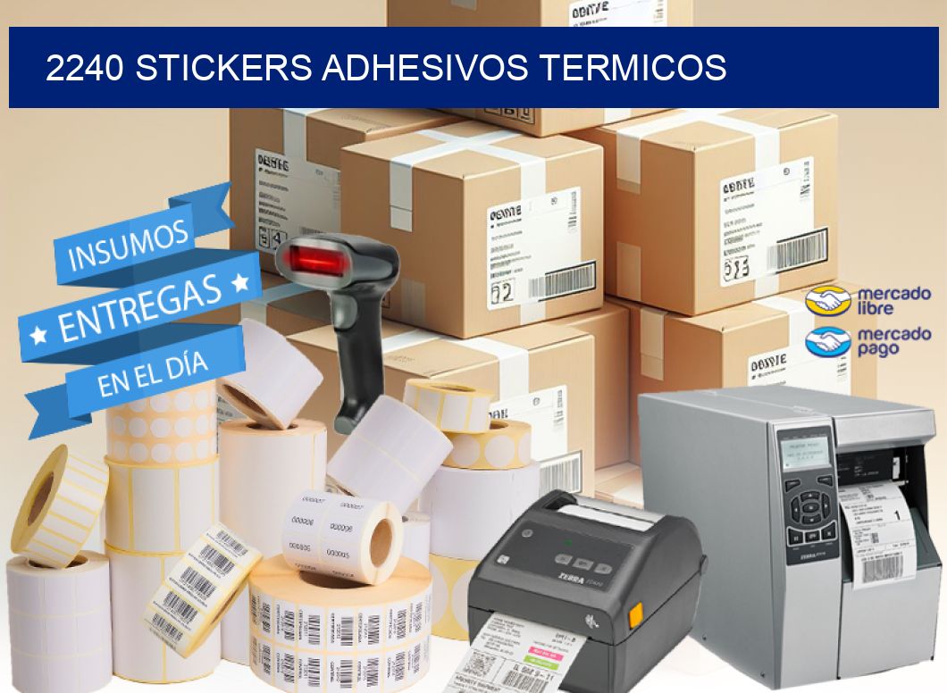 2240 stickers adhesivos termicos