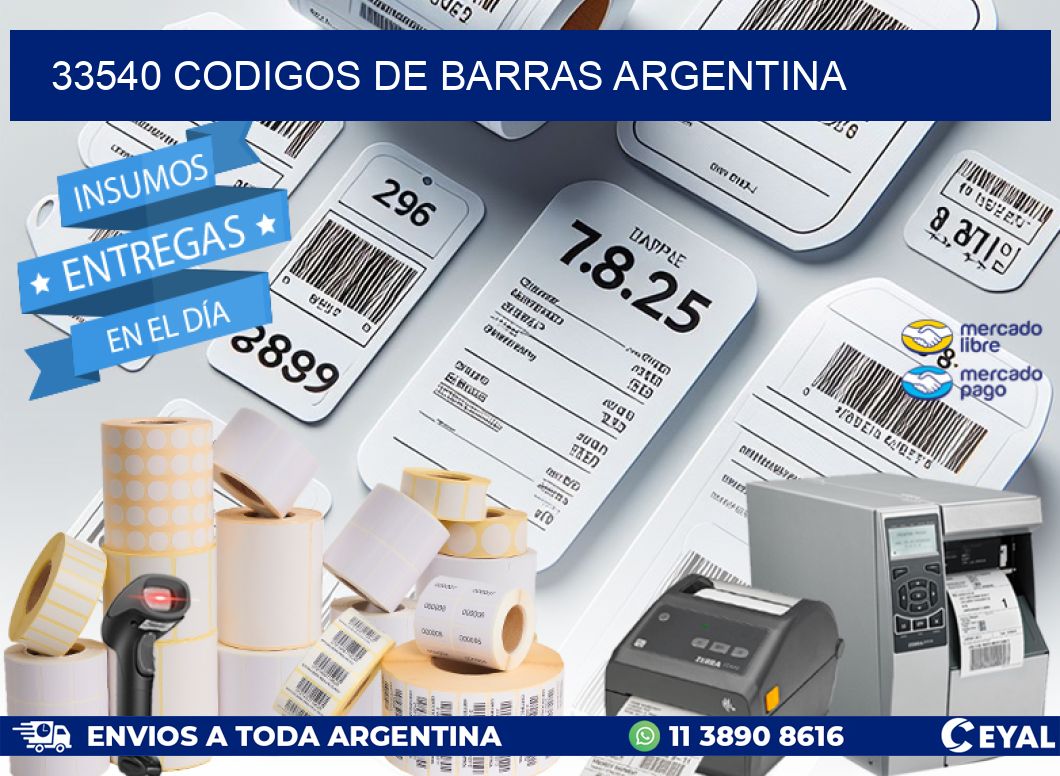 33540 CODIGOS DE BARRAS ARGENTINA