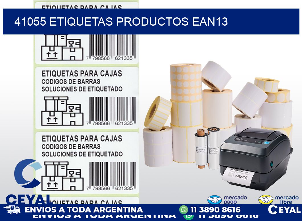 41055 Etiquetas productos ean13