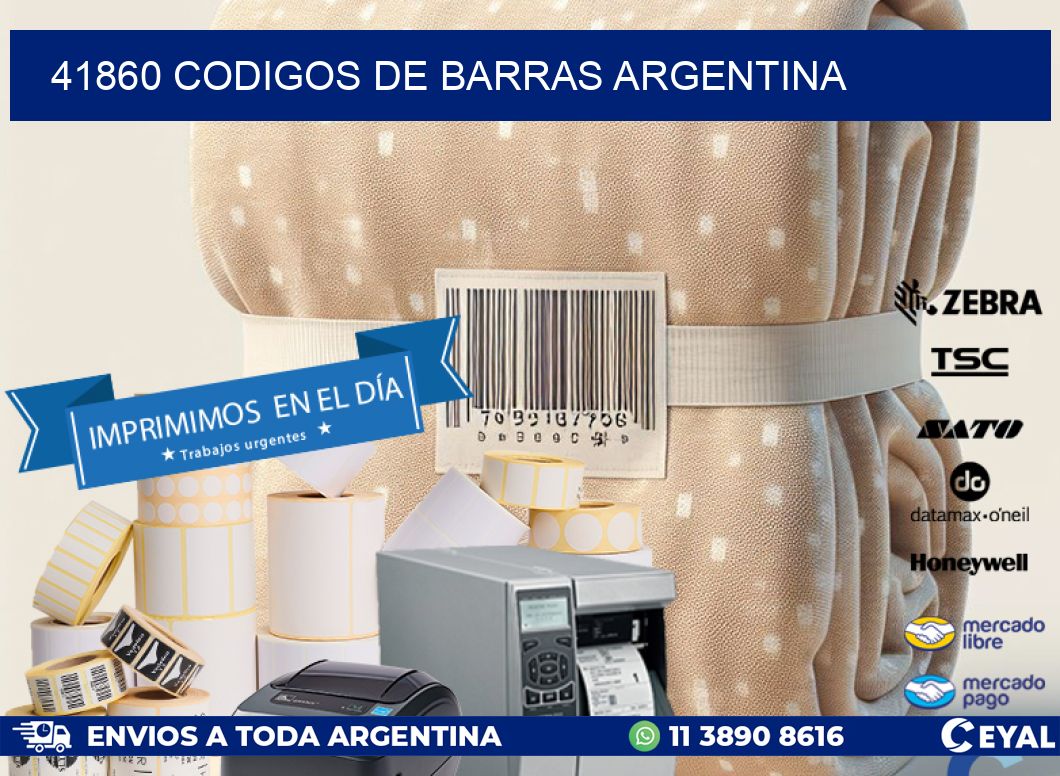 41860 CODIGOS DE BARRAS ARGENTINA