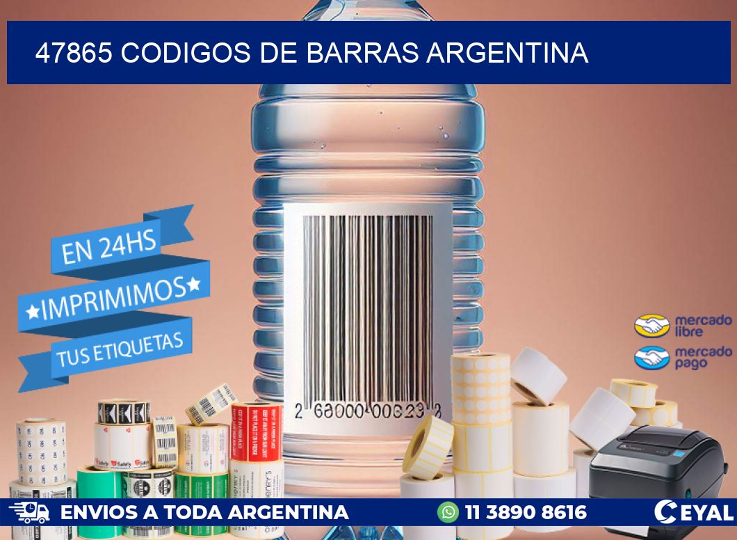 47865 CODIGOS DE BARRAS ARGENTINA