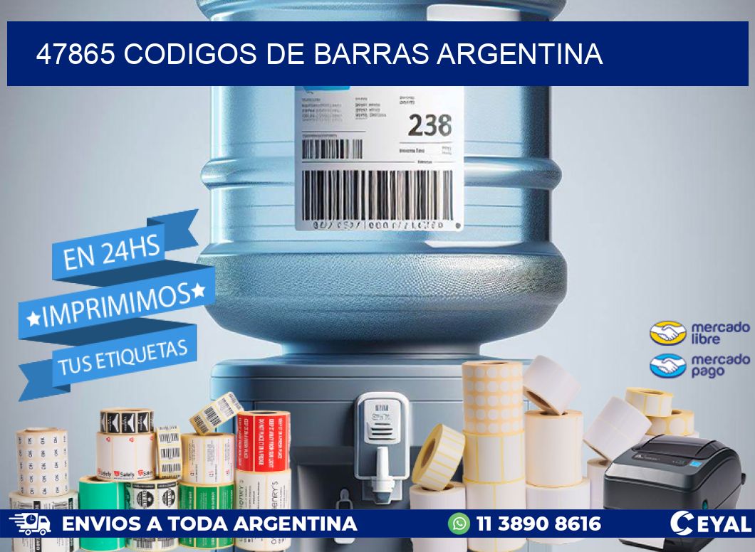 47865 CODIGOS DE BARRAS ARGENTINA