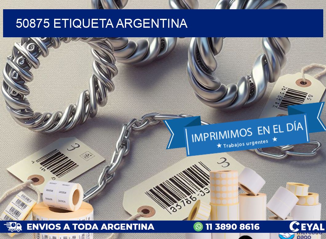 50875 etiqueta argentina
