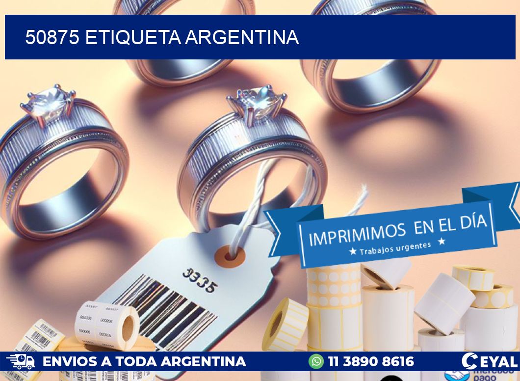 50875 etiqueta argentina