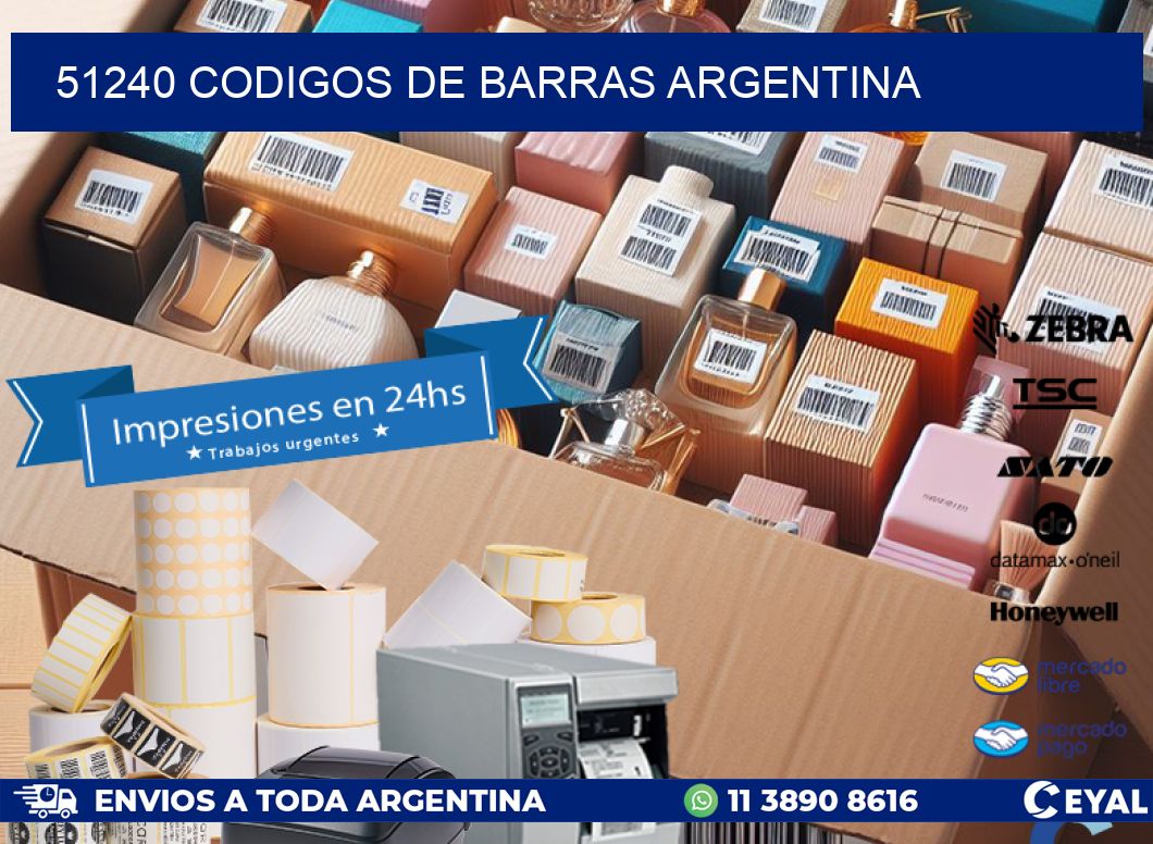 51240 CODIGOS DE BARRAS ARGENTINA