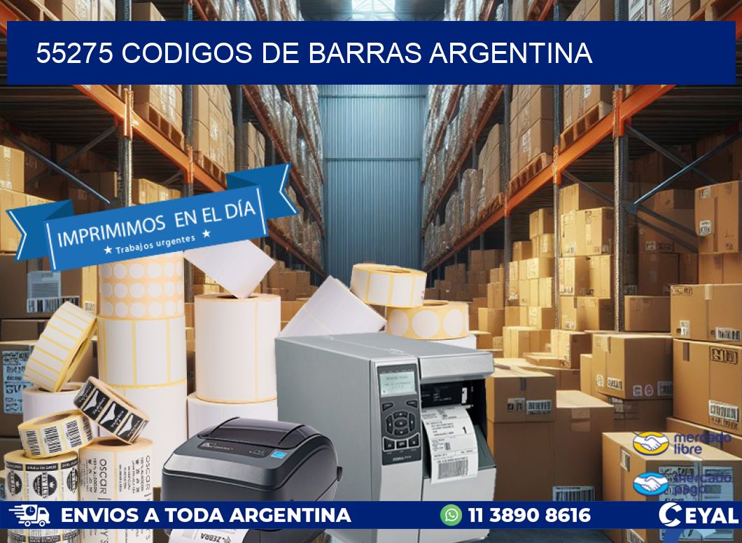55275 CODIGOS DE BARRAS ARGENTINA
