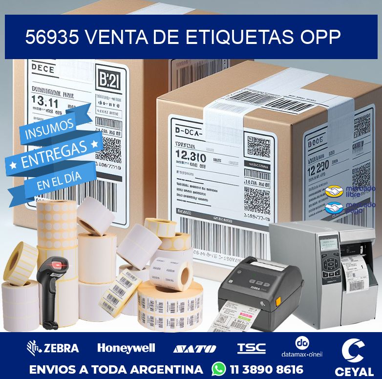 56935 VENTA DE ETIQUETAS OPP