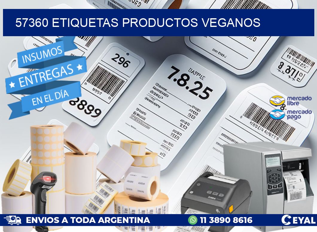 57360 Etiquetas productos veganos