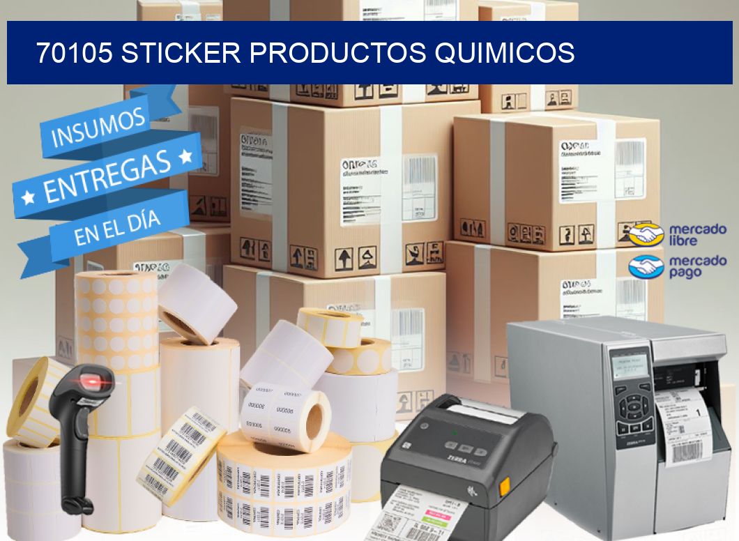70105 STICKER PRODUCTOS QUIMICOS