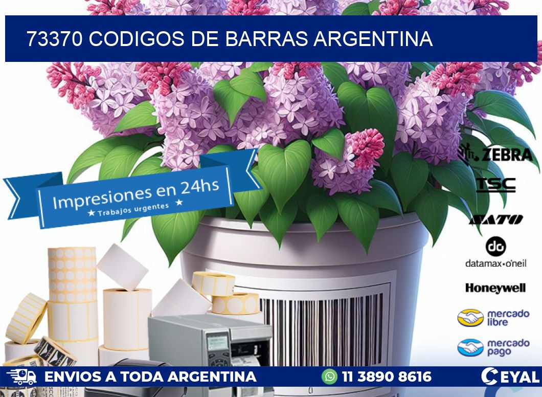 73370 CODIGOS DE BARRAS ARGENTINA
