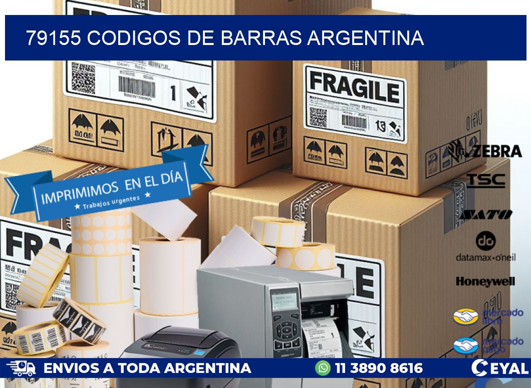 79155 CODIGOS DE BARRAS ARGENTINA