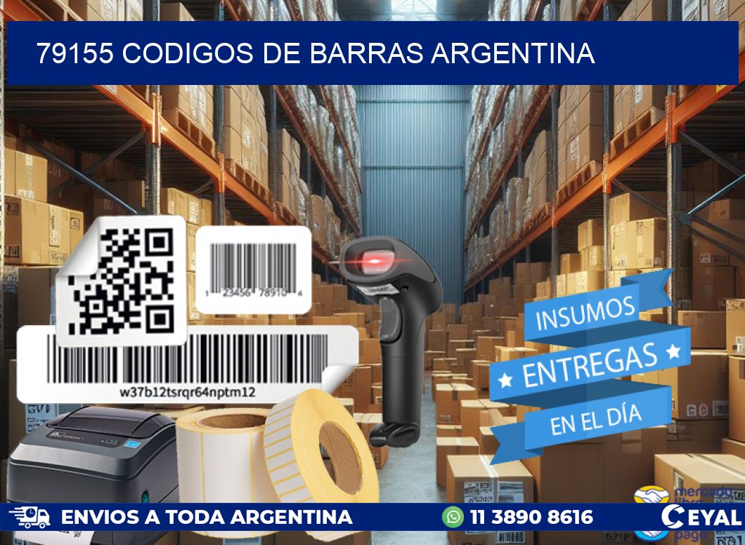79155 CODIGOS DE BARRAS ARGENTINA