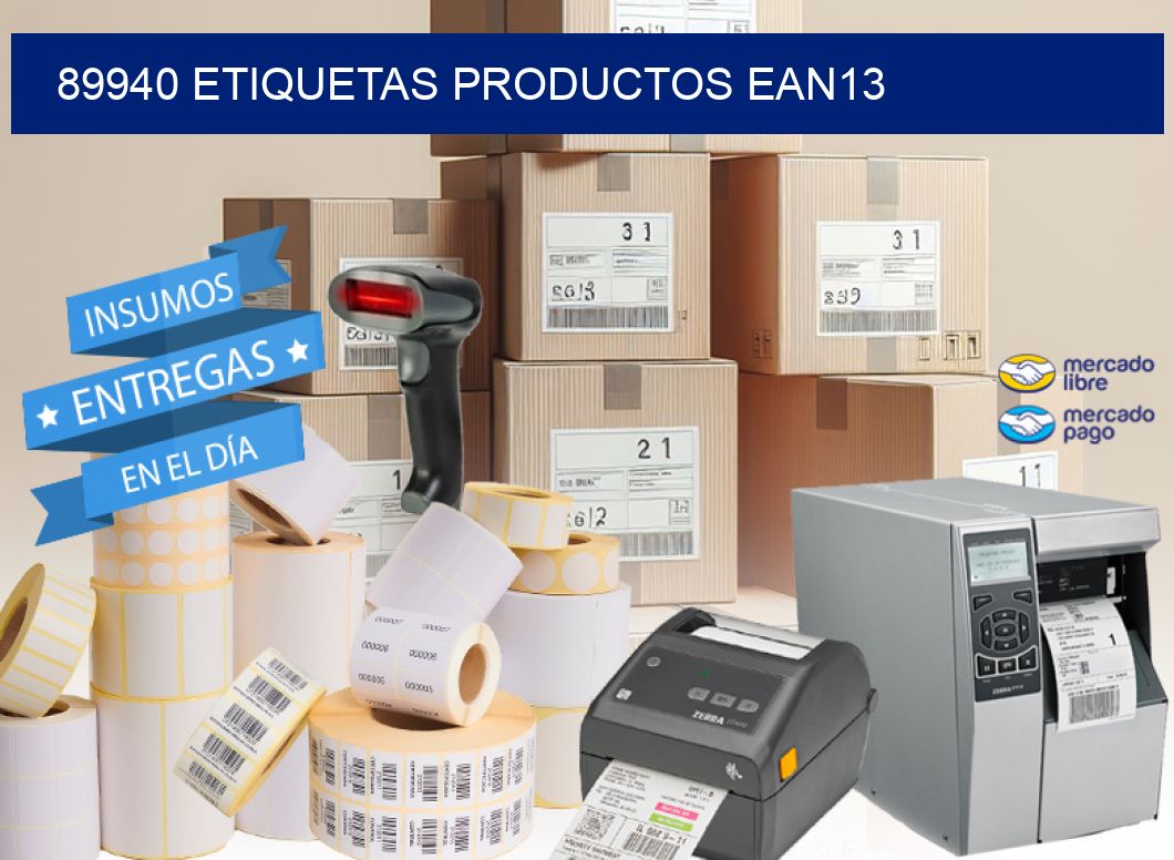 89940 Etiquetas productos ean13