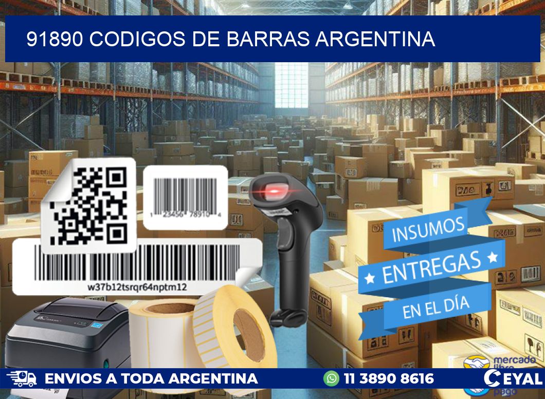 91890 CODIGOS DE BARRAS ARGENTINA