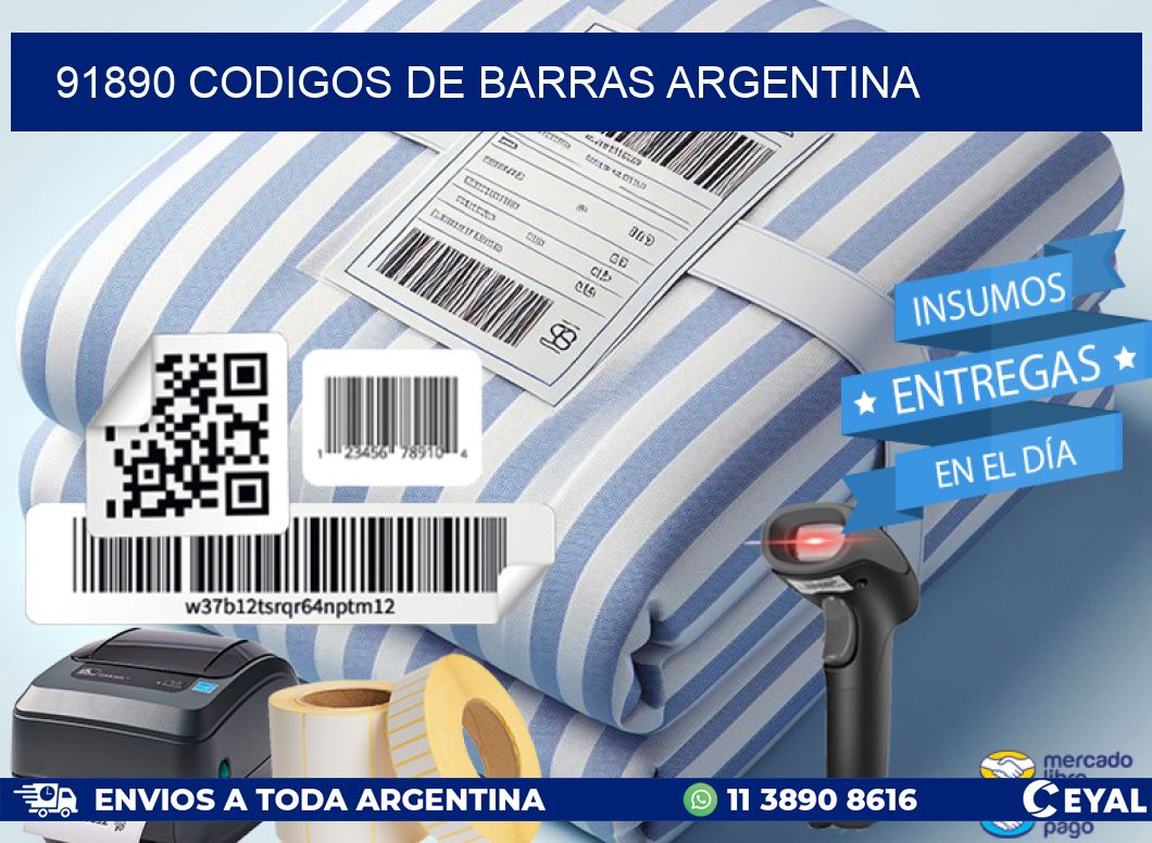 91890 CODIGOS DE BARRAS ARGENTINA