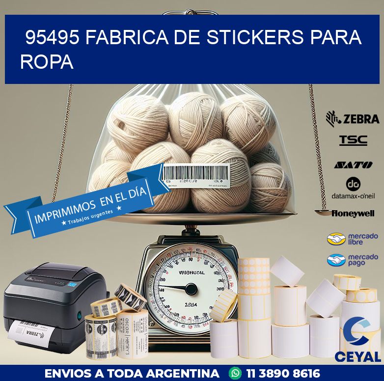 95495 FABRICA DE STICKERS PARA ROPA