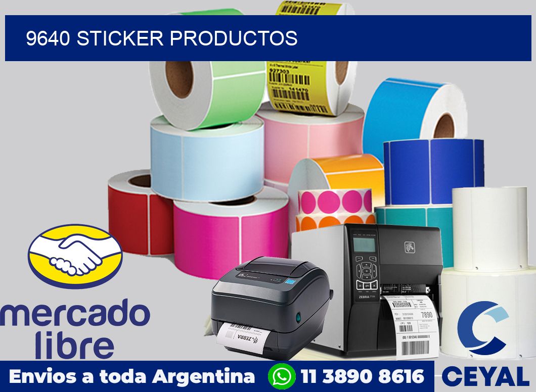 9640 Sticker productos