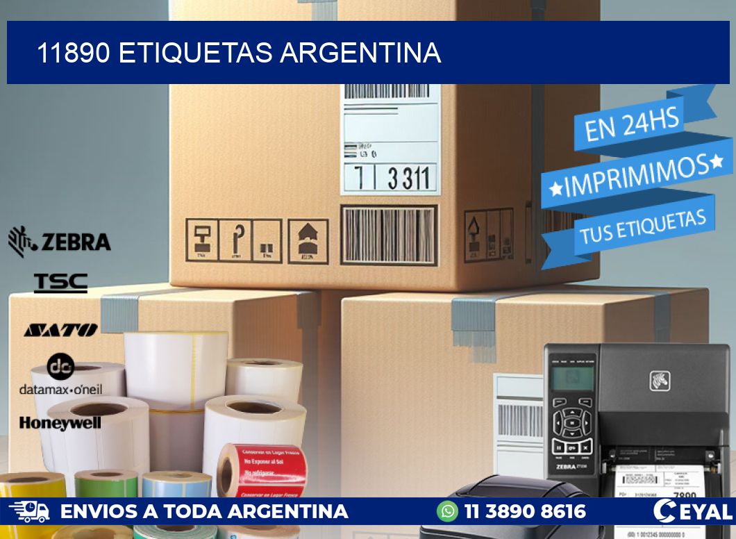 11890 ETIQUETAS ARGENTINA