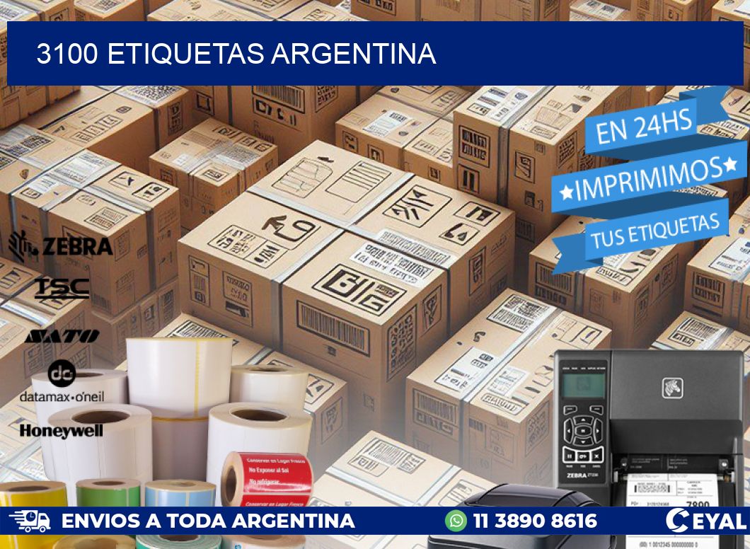 3100 ETIQUETAS ARGENTINA