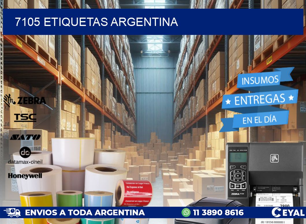 7105 ETIQUETAS ARGENTINA
