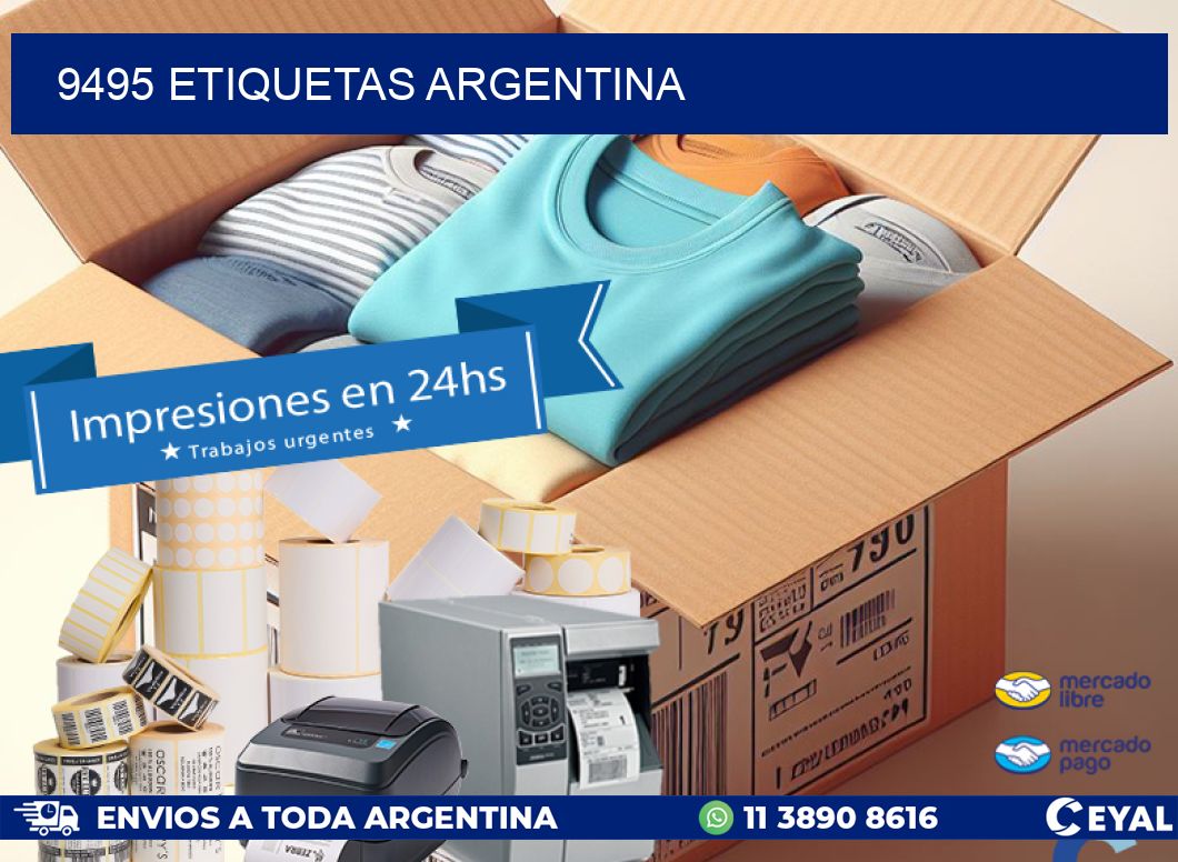 9495 ETIQUETAS ARGENTINA