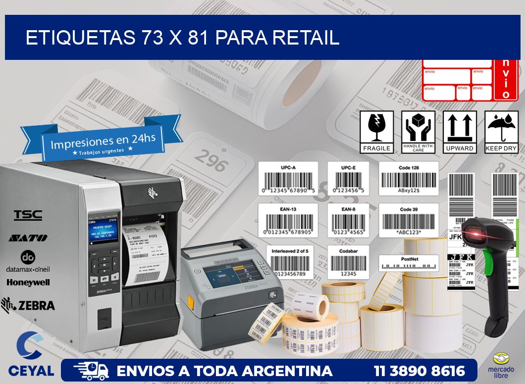 ETIQUETAS 73 x 81 PARA RETAIL