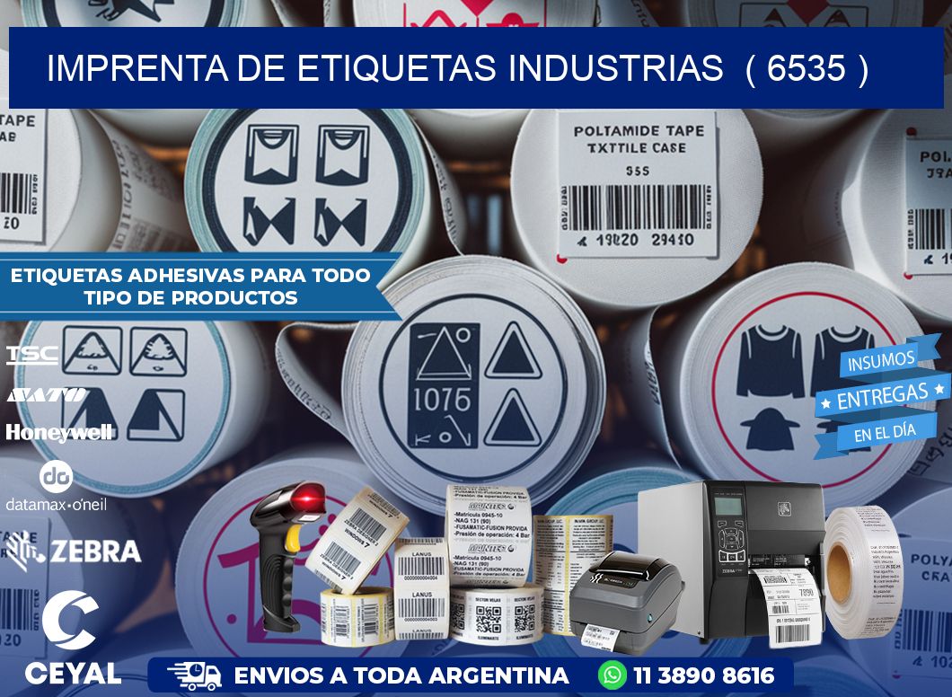 imprenta de etiquetas industrias  ( 6535 )