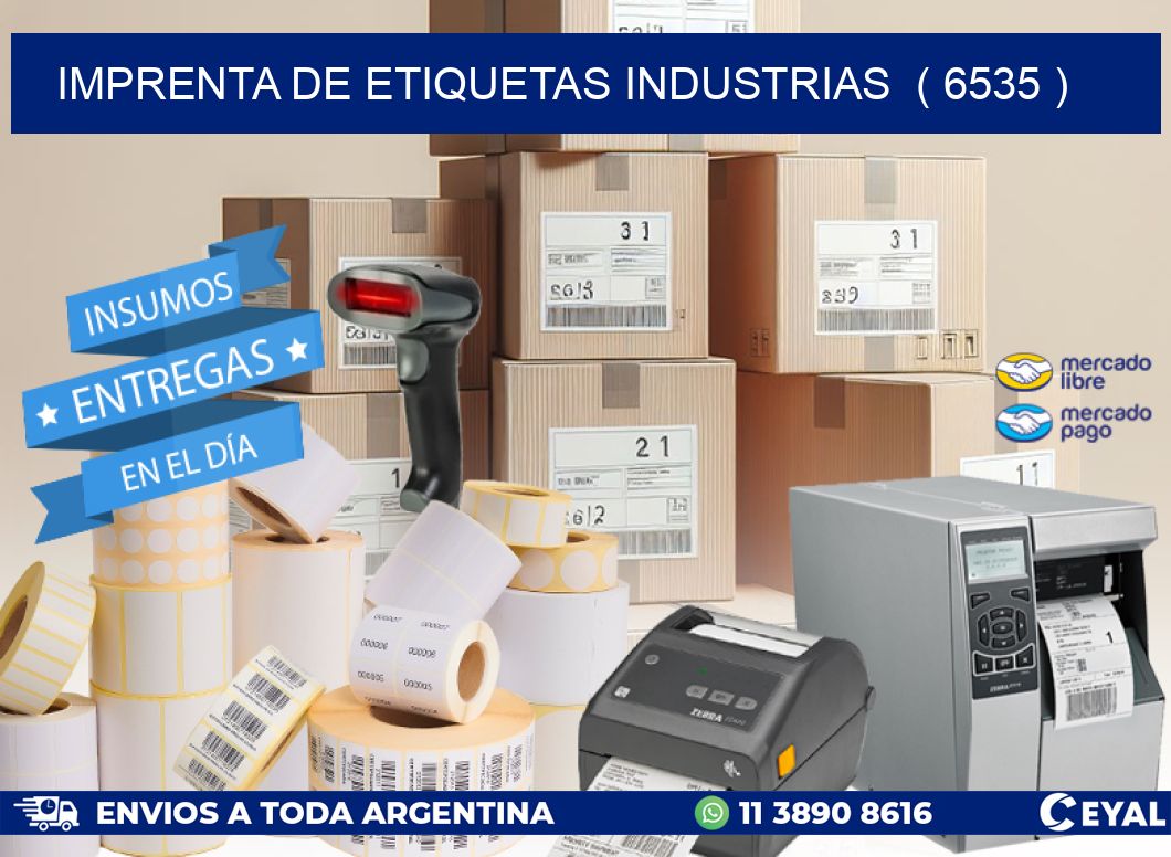 imprenta de etiquetas industrias  ( 6535 )