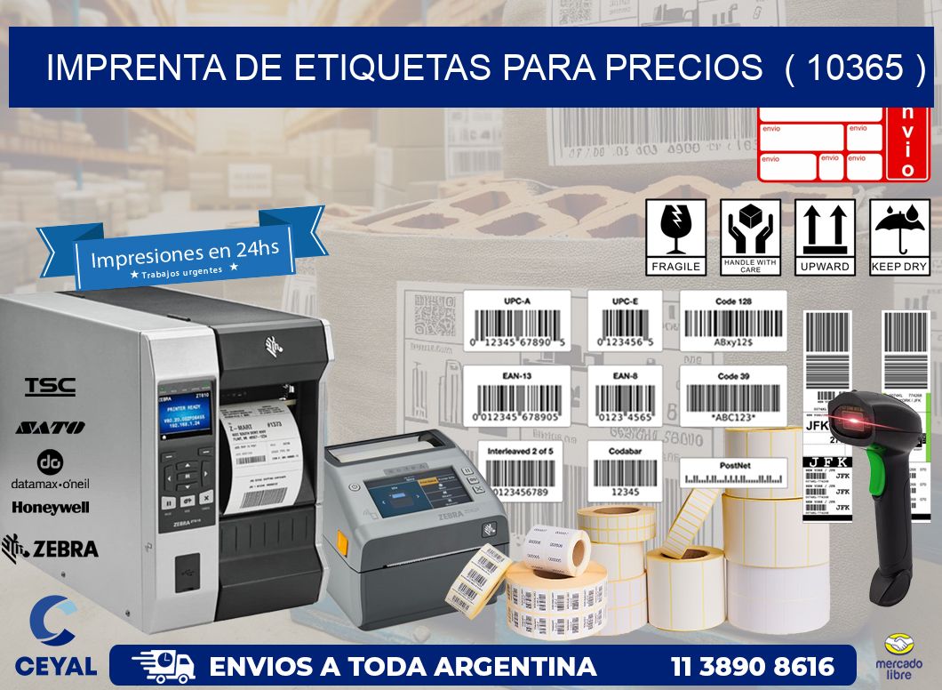 imprenta de etiquetas para precios  ( 10365 )