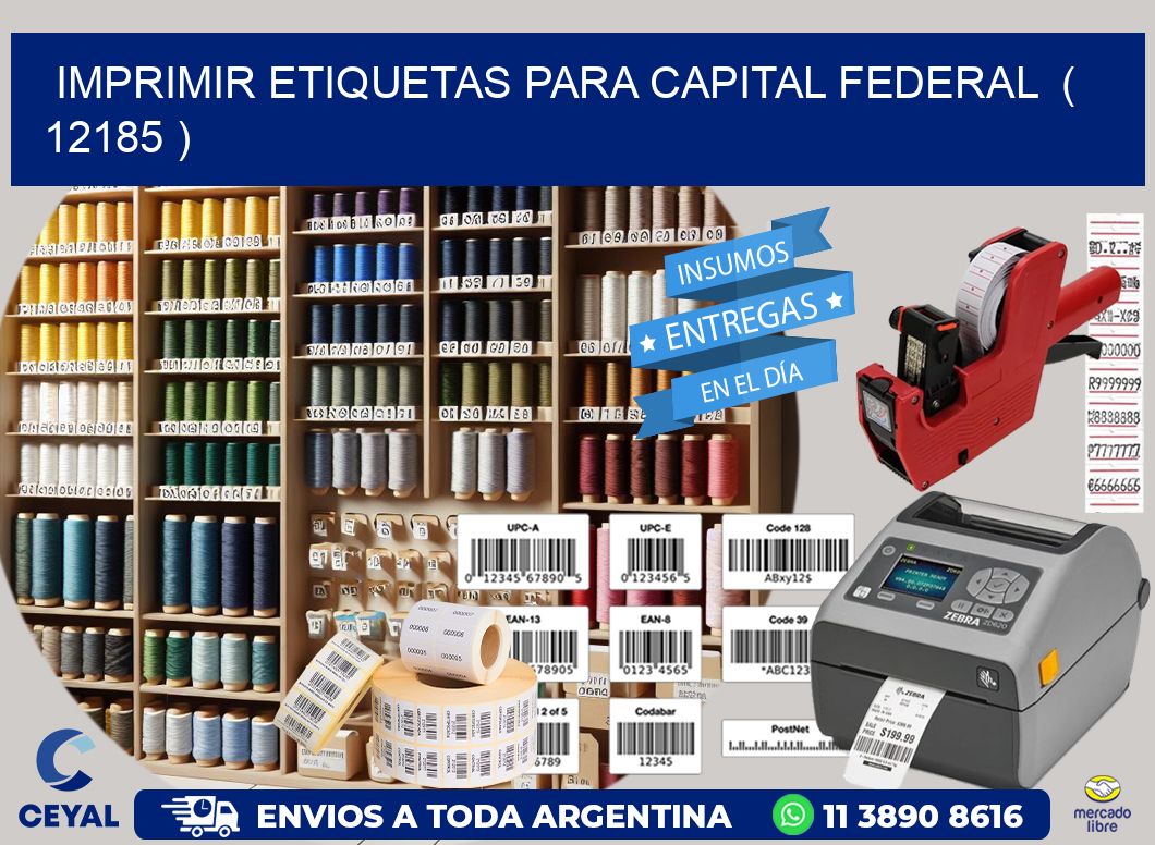 imprimir etiquetas para capital federal  ( 12185 )