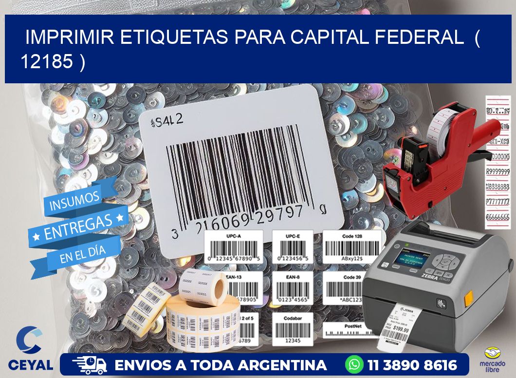 imprimir etiquetas para capital federal  ( 12185 )