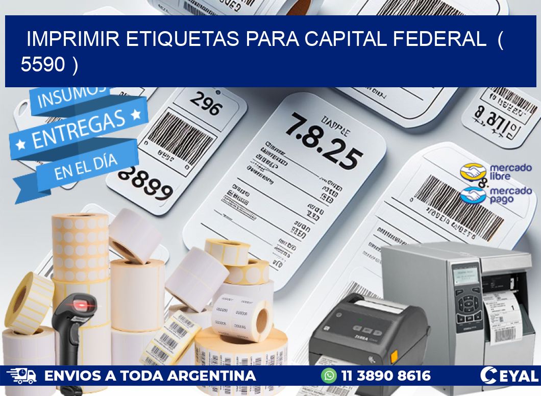 imprimir etiquetas para capital federal  ( 5590 )