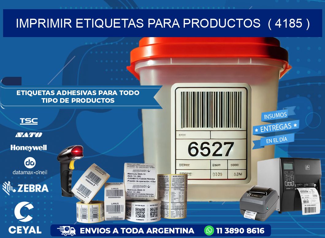 imprimir etiquetas para productos  ( 4185 )