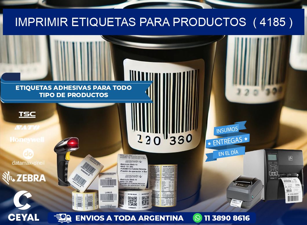 imprimir etiquetas para productos  ( 4185 )