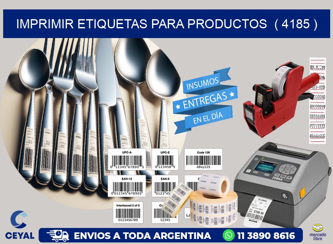 imprimir etiquetas para productos  ( 4185 )