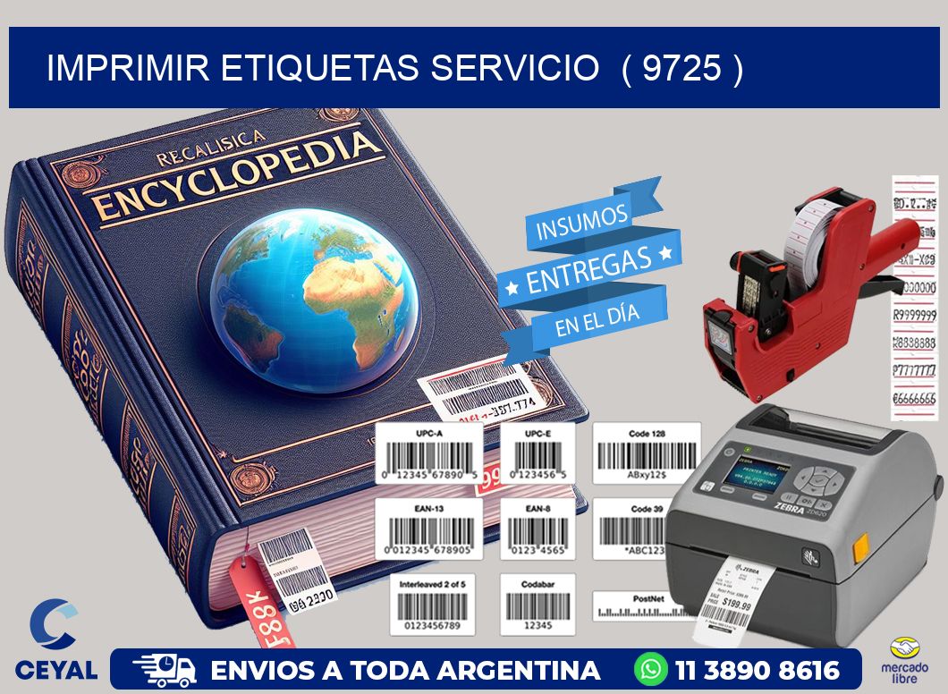 imprimir etiquetas servicio  ( 9725 )